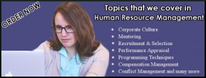 Human Resource Assignment help